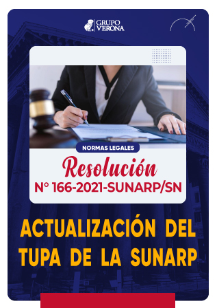 Resolución 166-2021-SUNARP/SN